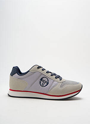 Baskets empiècements bout rond gris SERGIO TACCHINI homme