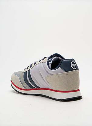 Baskets empiècements bout rond gris SERGIO TACCHINI homme