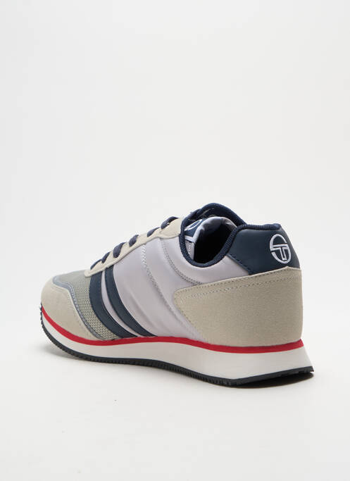 Baskets empiècements bout rond gris SERGIO TACCHINI homme