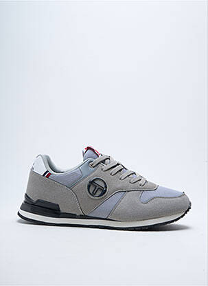 Baskets empiècements bout rond gris SERGIO TACCHINI homme