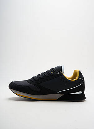Baskets empiècements bout rond noir U.S. POLO ASSN homme