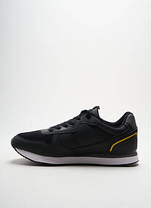 Baskets empiècements bout rond noir U.S. POLO ASSN homme