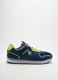 Baskets empiècements bout rond bleu U.S. POLO ASSN homme