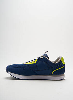 Baskets empiècements bout rond bleu U.S. POLO ASSN homme
