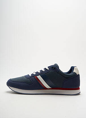 Baskets empiècements bout rond bleu U.S. POLO ASSN homme