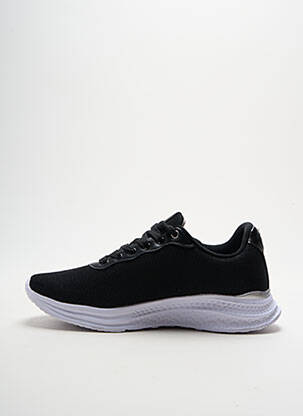 Baskets semelle amovible talon plat jusqu'à 3cm noir U.S. POLO ASSN femme