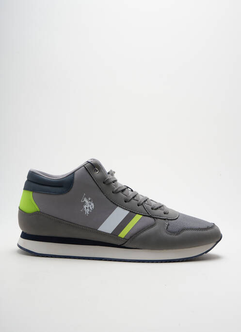 Baskets gris U.S. POLO ASSN pour homme