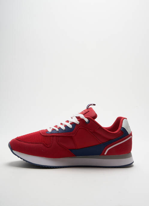 Baskets rouge U.S. POLO ASSN pour homme