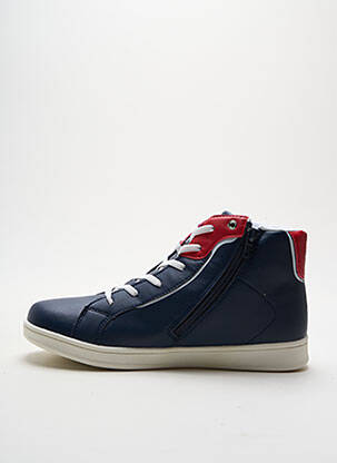 Baskets fermeture zip et lacets talon plat jusqu'à 3cm bleu U.S. POLO ASSN femme