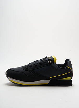 Baskets empiècements bout rond noir U.S. POLO ASSN homme