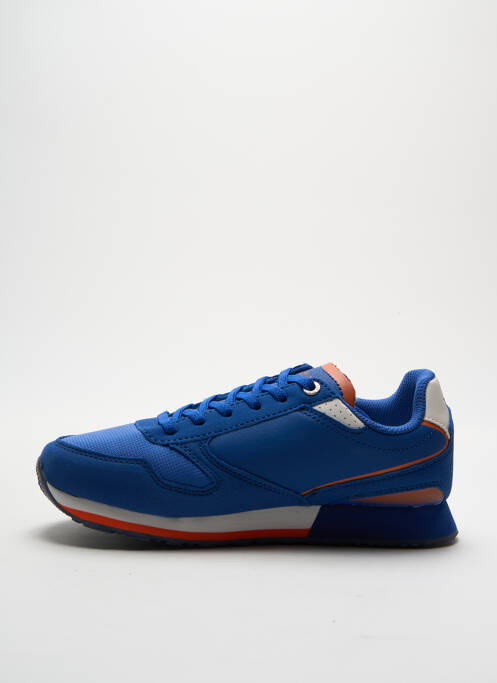 Baskets empiècements bout rond bleu U.S. POLO ASSN homme