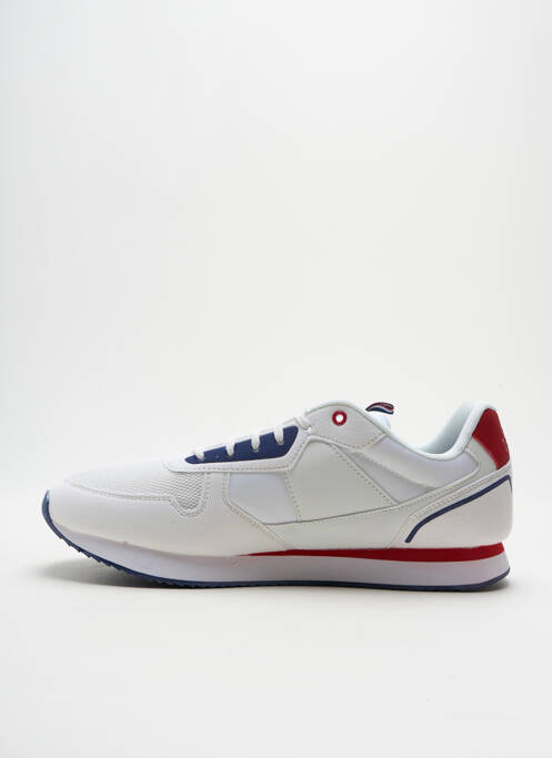 Baskets blanc U.S. POLO ASSN pour homme