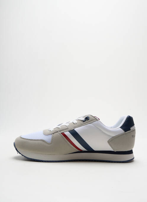 Baskets blanc U.S. POLO ASSN pour homme