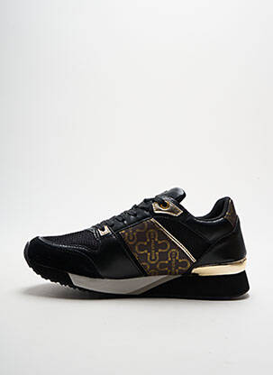 Baskets semelle amovible talon plat jusqu'à 3cm noir U.S. POLO ASSN femme