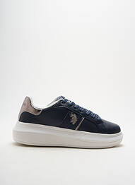 Baskets semelle amovible talon de 4 à 6cm bleu U.S. POLO ASSN femme