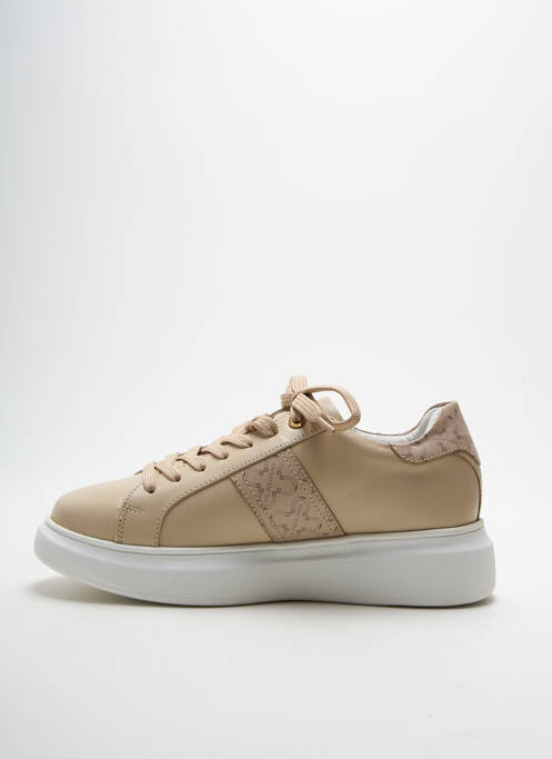 Baskets beige U.S. POLO ASSN femme