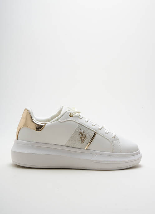 Baskets blanc U.S. POLO ASSN pour femme