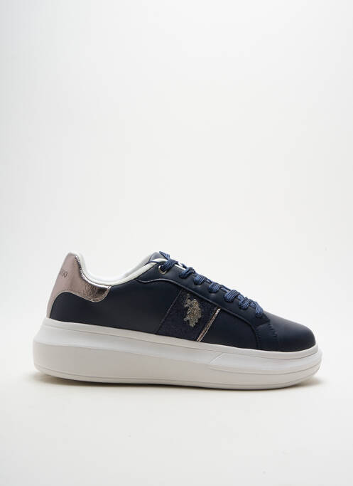 Baskets bleu U.S. POLO ASSN pour femme