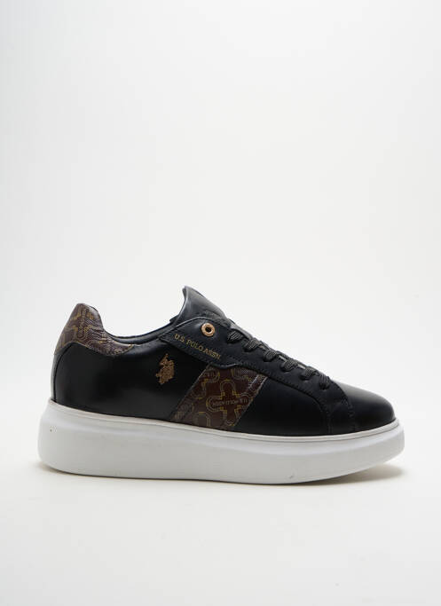 Baskets noir U.S. POLO ASSN pour femme