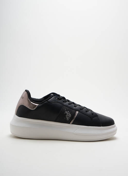 Baskets noir U.S. POLO ASSN pour femme