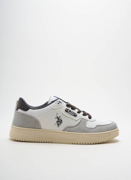 Baskets blanc U.S. POLO ASSN pour homme