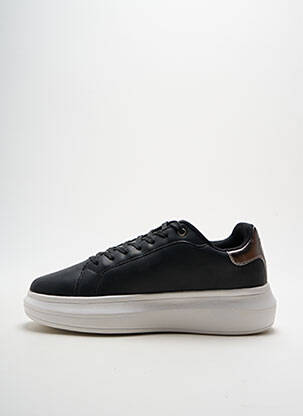 Baskets talon compensé talon de 4 à 6cm noir U.S. POLO ASSN femme