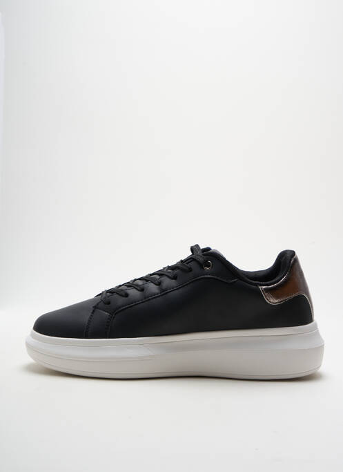 Baskets talon compensé talon de 4 à 6cm noir U.S. POLO ASSN femme