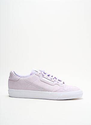 Baskets nubuck talon plat jusqu'à 3cm violet ADIDAS femme