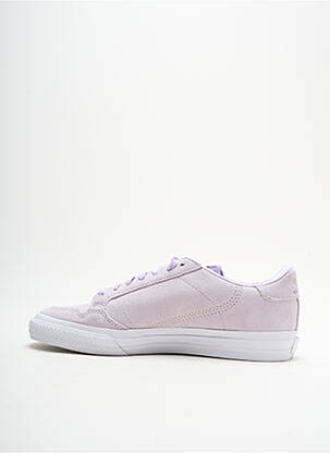 Baskets nubuck talon plat jusqu'à 3cm violet ADIDAS femme