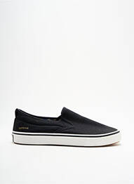 Slip ons fermeture elastique bout rond noir GAS homme