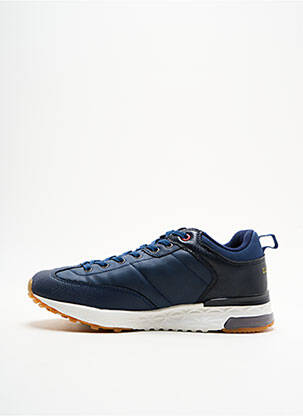Baskets empiècements bout rond bleu U.S. POLO ASSN homme