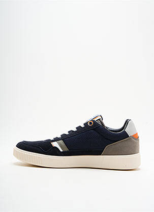 Baskets empiècements bout rond bleu U.S. POLO ASSN homme