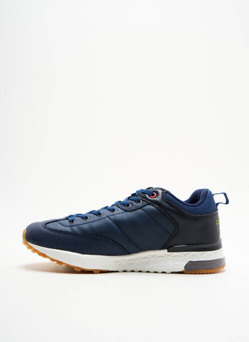 Baskets empiècements bout rond bleu U.S. POLO ASSN homme