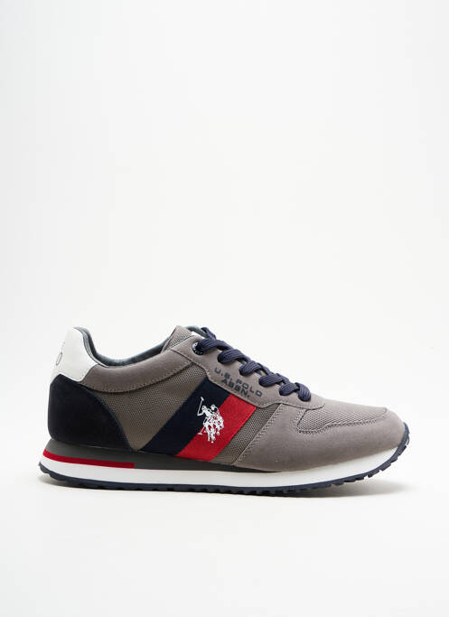 Baskets gris U.S. POLO ASSN pour homme