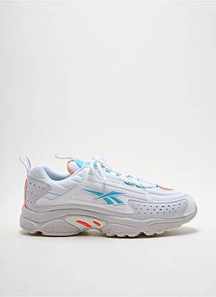 Baskets tissage satiné bout rond blanc REEBOK unisexe
