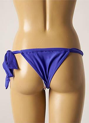 Bas de maillot de bain micro fibres bikini bleu RIO DE SOL femme