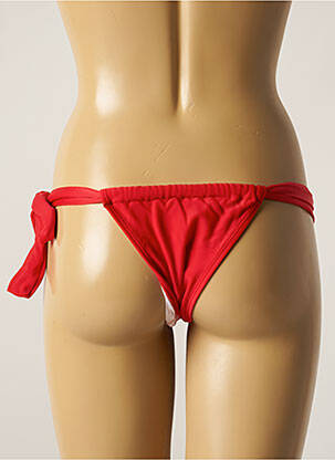 Bas de maillot de bain micro fibres bikini rouge RIO DE SOL femme