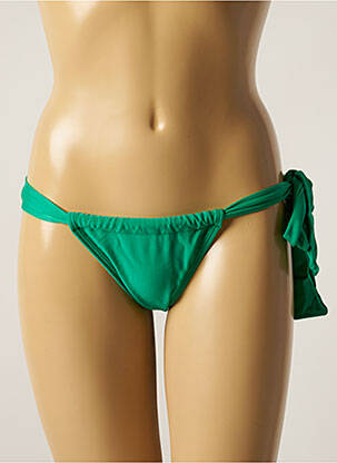 Bas de maillot de bain micro fibres bikini vert RIO DE SOL femme