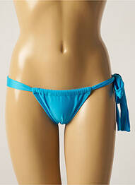 Bas de maillot de bain micro fibres bikini bleu RIO DE SOL femme