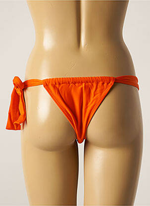 Bas de maillot de bain micro fibres bikini orange RIO DE SOL femme