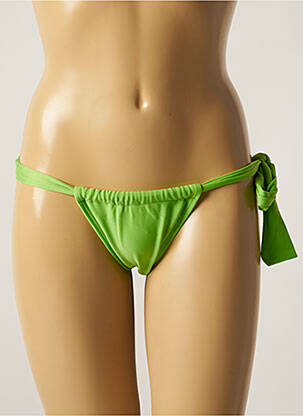 Bas de maillot de bain micro fibres bikini vert RIO DE SOL femme