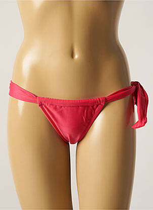 Bas de maillot de bain micro fibres bikini rose RIO DE SOL femme