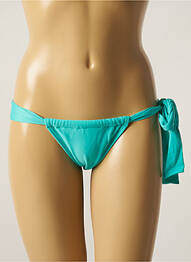 Bas de maillot de bain tissage satiné bikini bleu RIO DE SOL femme