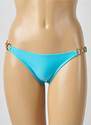Bas de maillot de bain tissage satiné culotte bleu RIO DE SOL femme