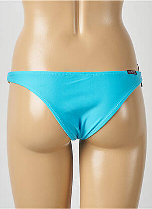 Bas de maillot de bain tissage satiné culotte bleu RIO DE SOL femme
