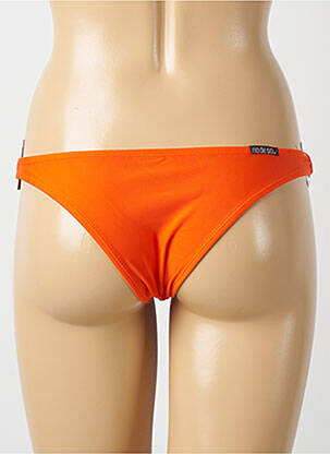 Bas de maillot de bain tissage satiné culotte orange RIO DE SOL femme