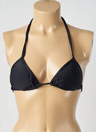 Haut de maillot de bain stretch haut soutien-gorge avec mousse de rembourrage amovible noir RIO DE SOL femme