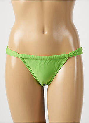 Bas de maillot de bain micro fibres bikini vert RIO DE SOL femme