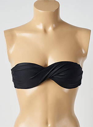 Haut de maillot de bain stretch haut soutien-gorge moulé noir RIO DE SOL femme