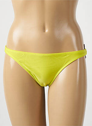 Bas de maillot de bain micro fibres culotte jaune RIO DE SOL femme